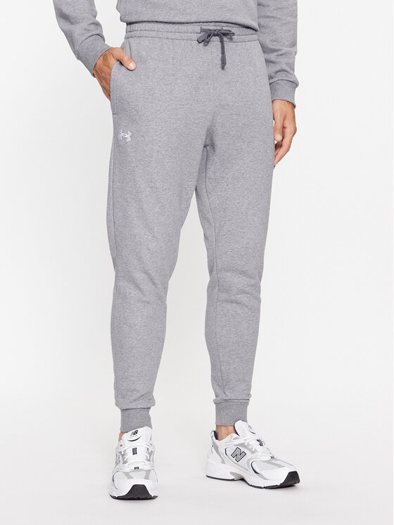 Under Armour Spodnie dresowe Ua Rival Fleece Joggers 1379774 Szary Loose Fit