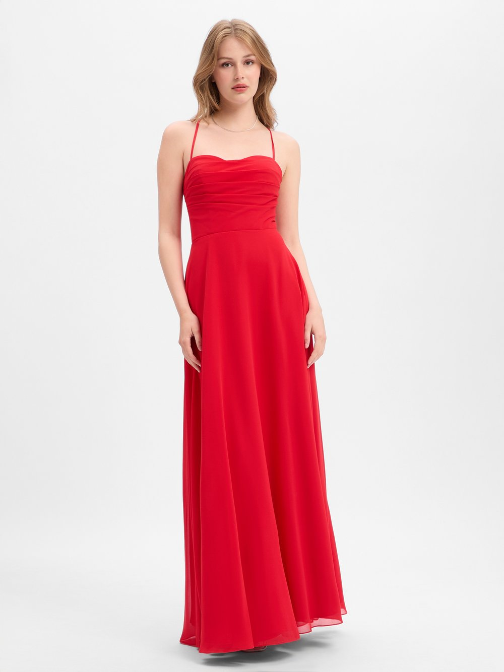 Luxuar Fashion Damska sukienka wieczorowa Kobiety czerwony, 38