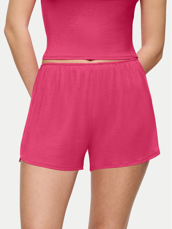 Triumph Szorty piżamowe Aura Spotlight 10221415 Różowy Relaxed Fit