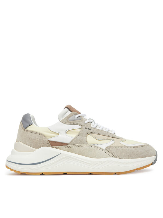 D.A.T.E. Sneakersy Fuga M421-FG-NY Beżowy