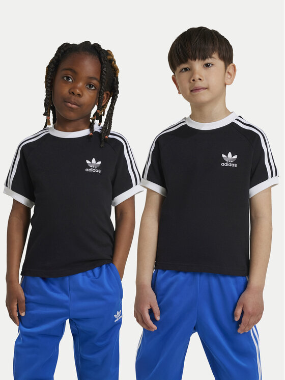 adidas T-Shirt adicolor Trefoil IY2389 Czarny Regular Fit