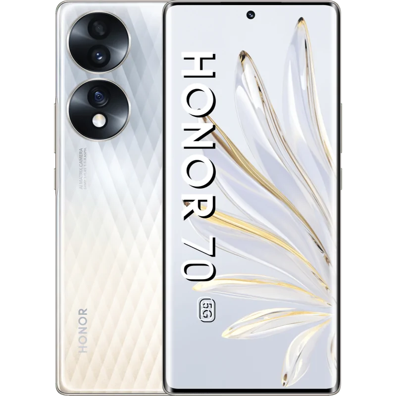 HONOR 70 5G 256GB Srebrny