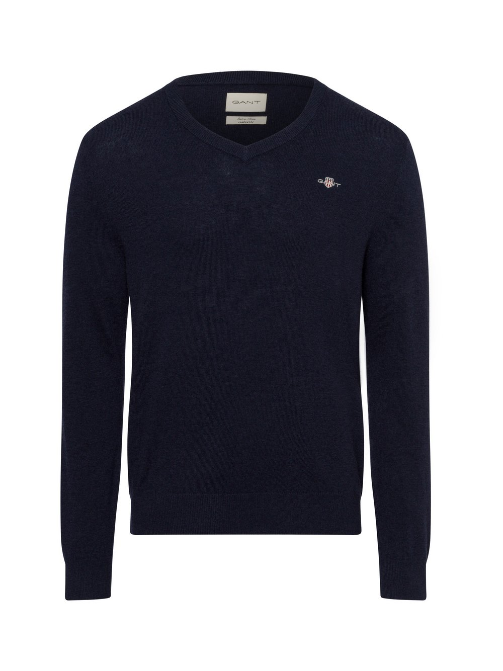 Gant Męski sweter z dzianiny Mężczyźni niebieski, XXL