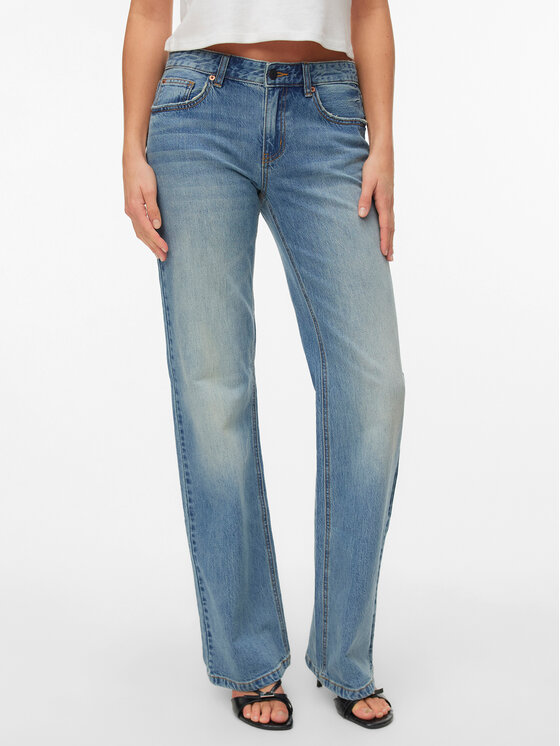 Vero Moda Jeansy Asta 10347729 Niebieski Bootcut Fit miniaturka