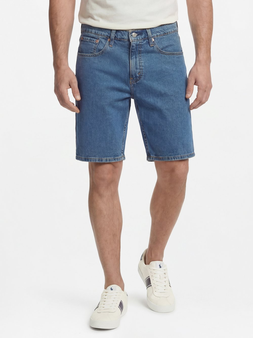 Levi's Męskie spodenki jeansowe - 445 Athletic Mężczyźni Jeansy niebieski, 34