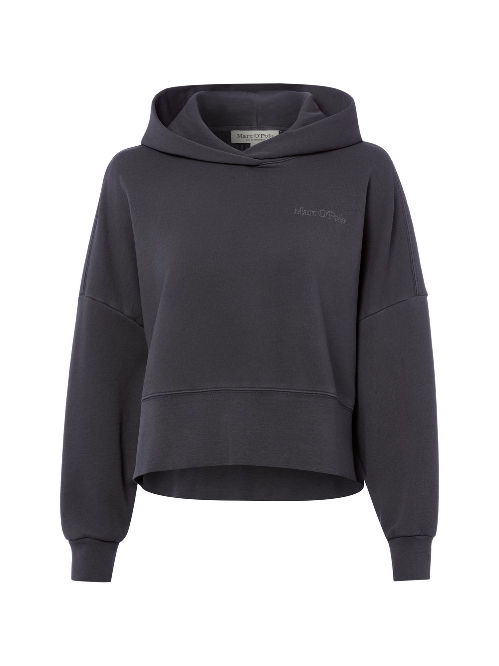 Marc O'Polo Damska bluza z kapturem Kobiety Bawełna niebieski|szary, XS