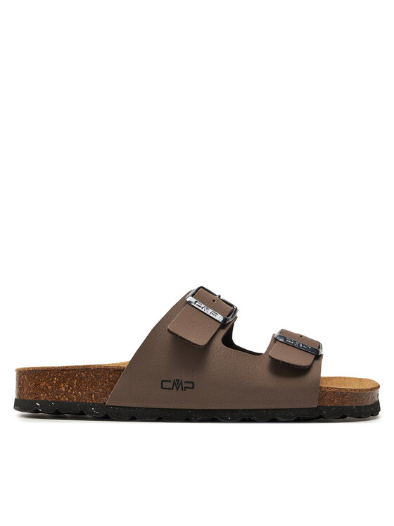 CMP Klapki Eco Thalitha Wmn Slipper 3Q91016 Brązowy