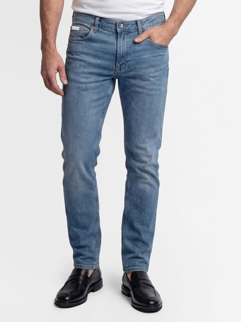 Calvin Klein Jeans Dżinsy Mężczyźni Bawełna niebieski, 34-34