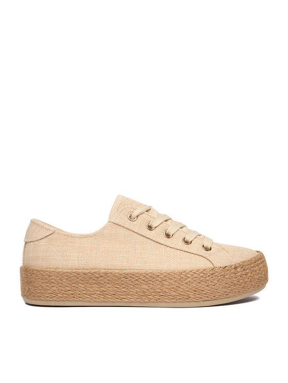 JENNY Espadryle CEO-WSK1576-01 Beżowy