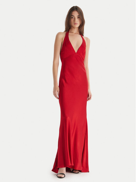 Bardot Sukienka wieczorowa Magdalene 60125DB Czerwony Regular Fit