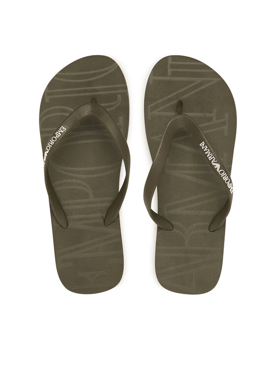 Emporio Armani Japonki EX000041 AF22188 M7170 Zielony ciemny