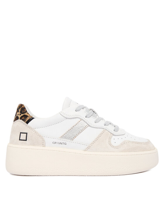 D.A.T.E. Sneakersy Court Platform V. Calf W431-CP-VC Kolorowy