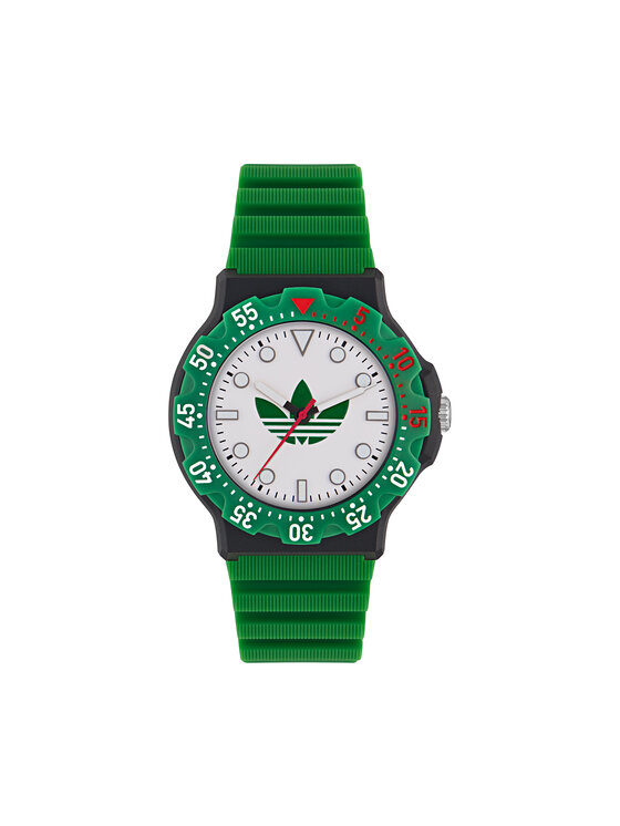 adidas Zegarek AO Style Discoverer Two AOSY25512 Zielony