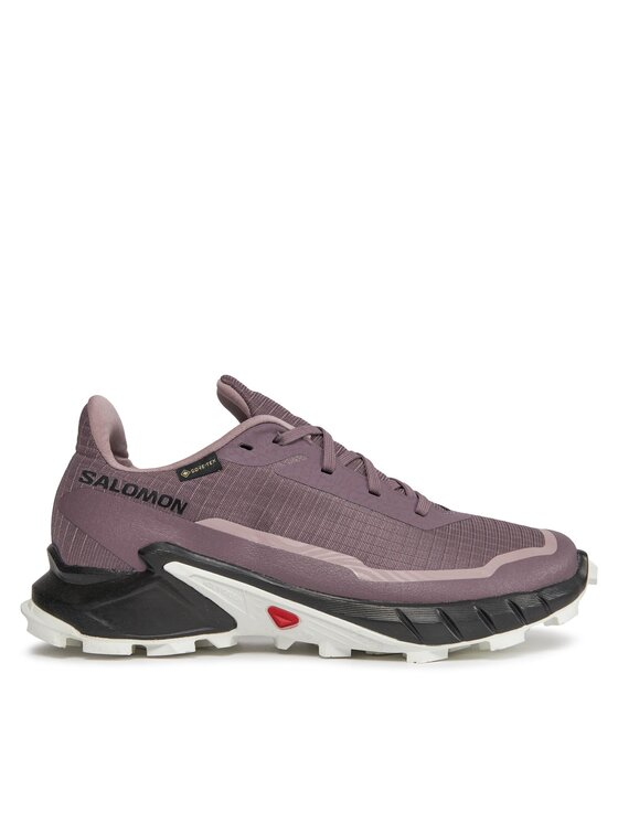 Salomon Buty do biegania Alphacross 5 Gtx W GORE-TEX 473110 23 W0 Fioletowy