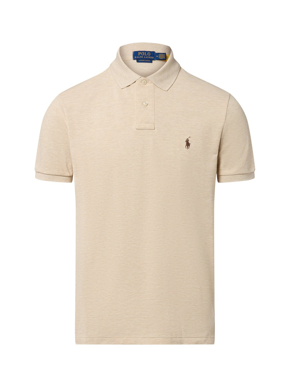 Polo Ralph Lauren Męska koszulka polo Mężczyźni Bawełna beżowy, XL