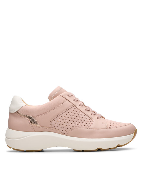 Clarks Sneakersy Tivoli Walk 26181465 Różowy