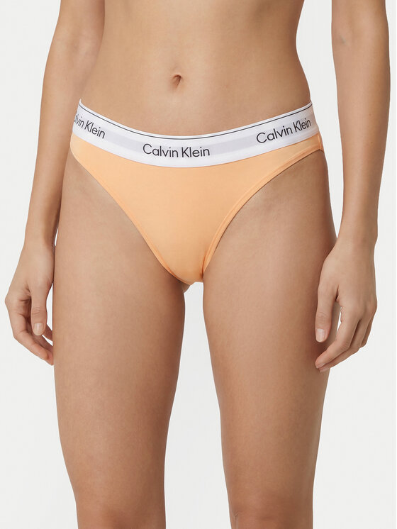 Calvin Klein Underwear Figi klasyczne LV00QF8520 Pomarańczowy jasny