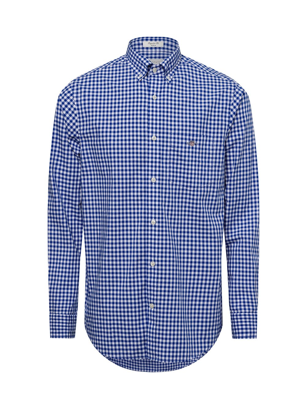Gant Męska koszula casual Mężczyźni Regular Fit Bawełna niebieski|biały, L