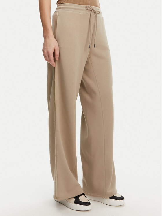Max Mara Leisure Spodnie dresowe Vales 2516781097650 Zielony Wide Leg