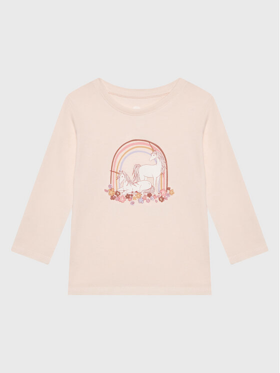 Cotton On Kids Bluzka 7340077 Różowy Regular Fit