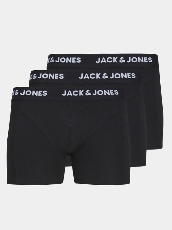 Jack & Jones Komplet bokserek Anthony 12171944 Czarny