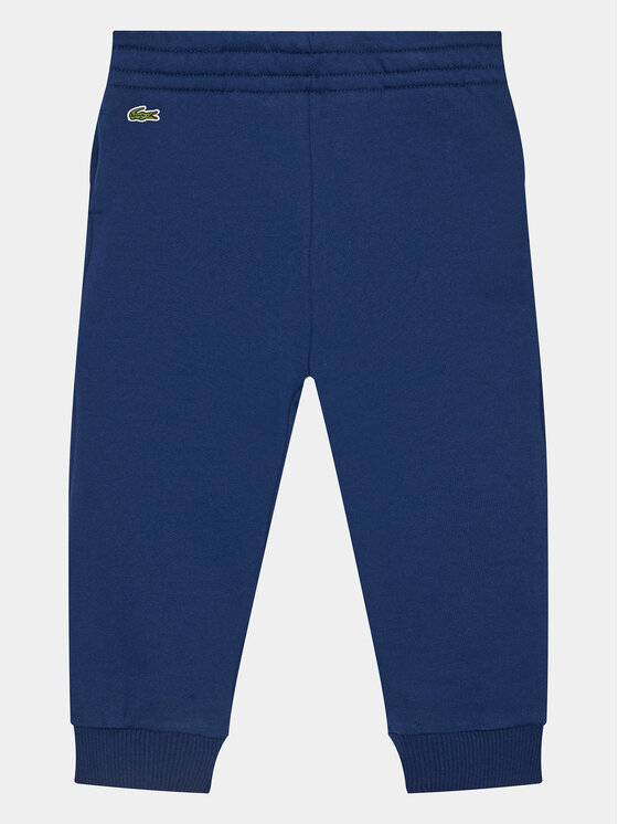 Lacoste Spodnie dresowe XJ1213 Granatowy Regular Fit
