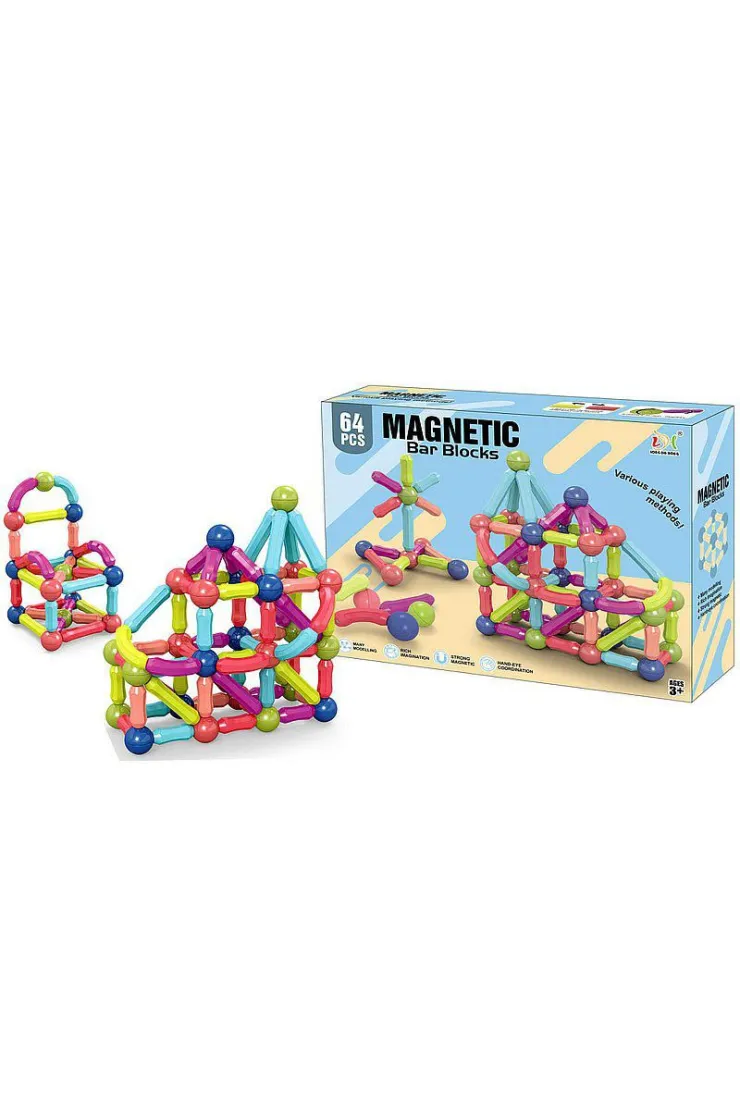  Klocki magnetyczne 3D 64el