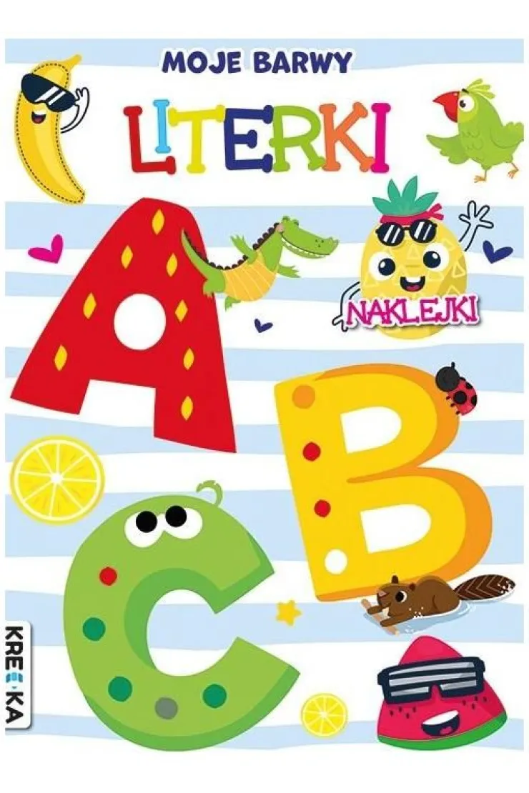 Moje barwy. Literki miniaturka