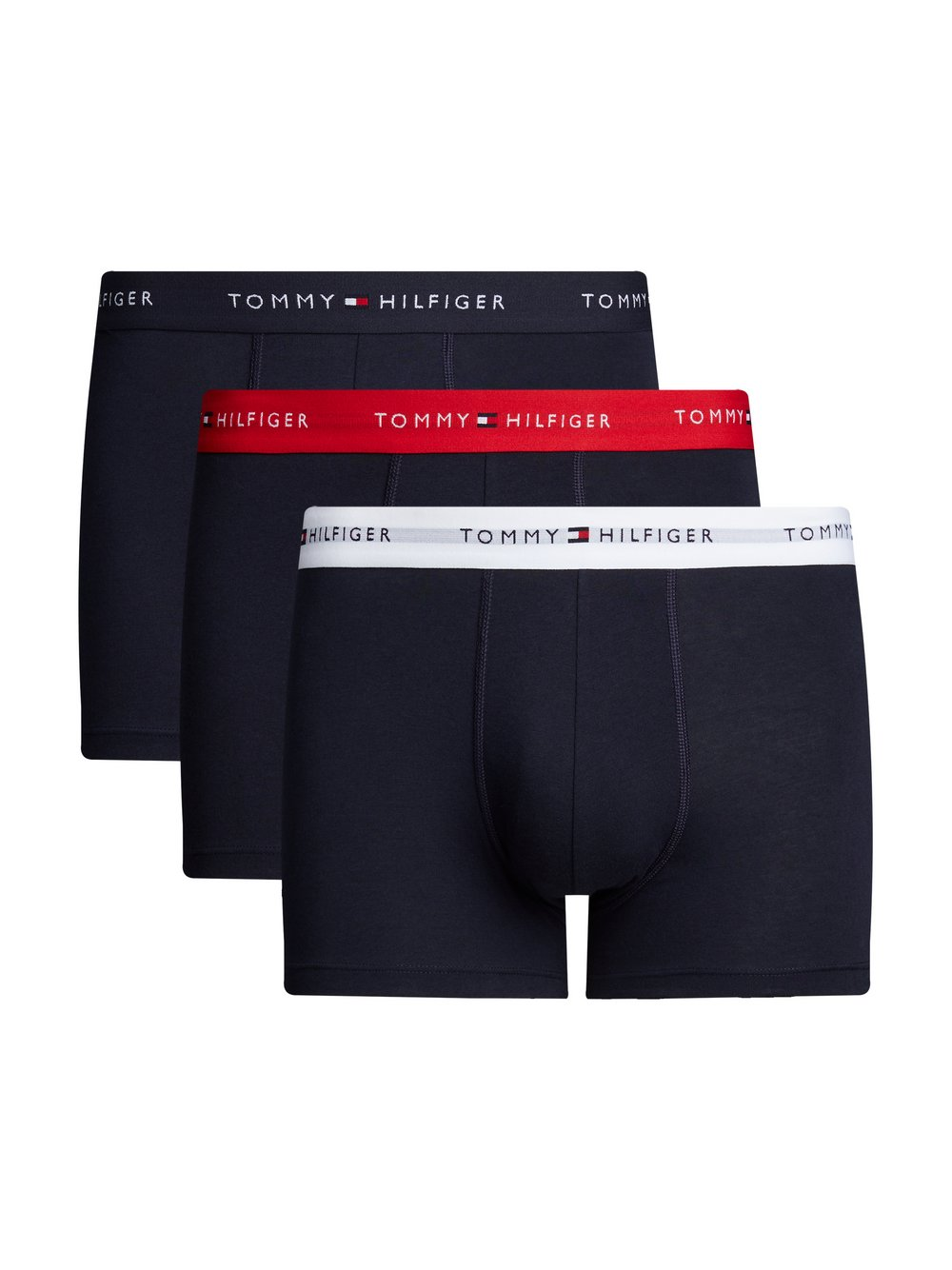 Tommy Hilfiger Obcisłe bokserki pakowane po 3 szt. Mężczyźni Bawełna niebieski, XXL