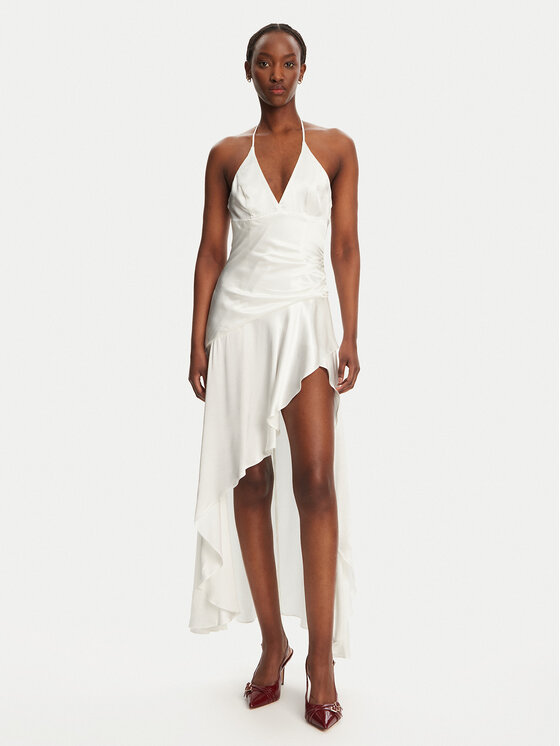 Bardot Sukienka koktajlowa Sorella 59797DB Biały Regular Fit