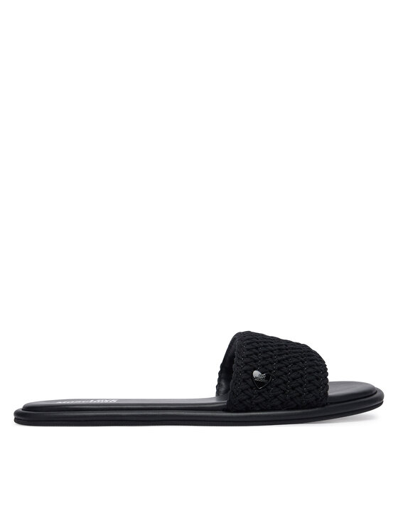 LOVE MOSCHINO Klapki JA28242G0OJQB000 Czarny
