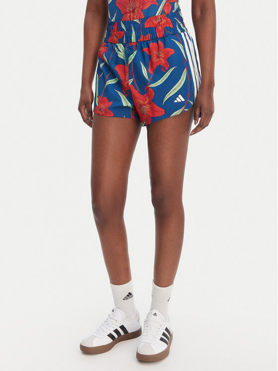 adidas Szorty sportowe Farm Rio Pacer KD4625 Niebieski Loose Fit