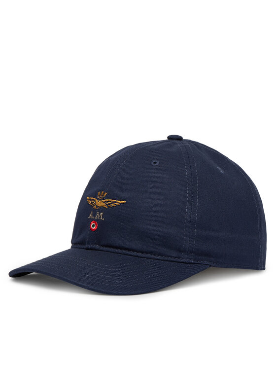 Aeronautica Militare Czapka z daszkiem 261HA1246UCT02261 Granatowy