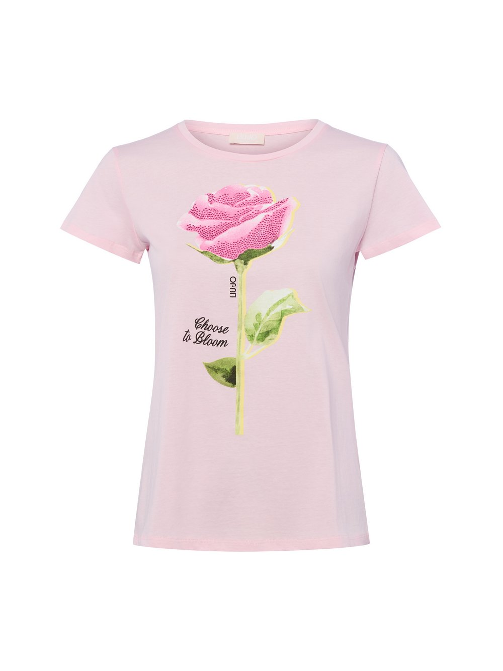 Liu Jo Collection Koszulka damska Kobiety Bawełna różowy, M