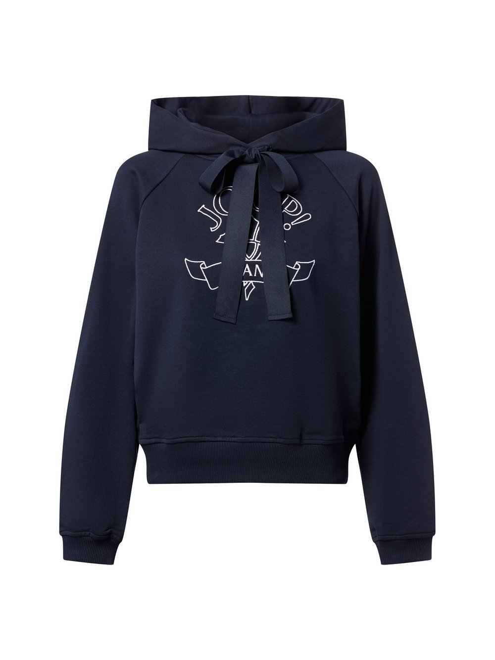 Joop Jeans Damski sweter z kapturem - Tinna Kobiety Bawełna niebieski, S
