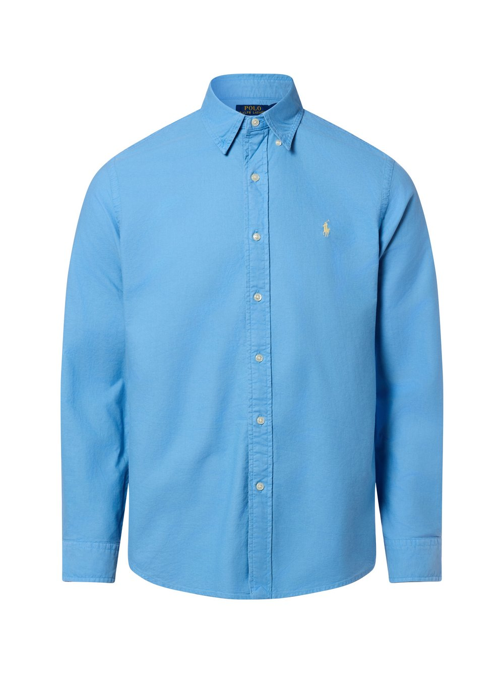 Polo Ralph Lauren Męska koszula casual Mężczyźni Regular Fit Bawełna niebieski, L