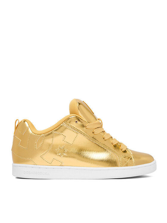 DC Shoes Sneakersy EO-COURT GRAFFIK DC01662116 Złoty
