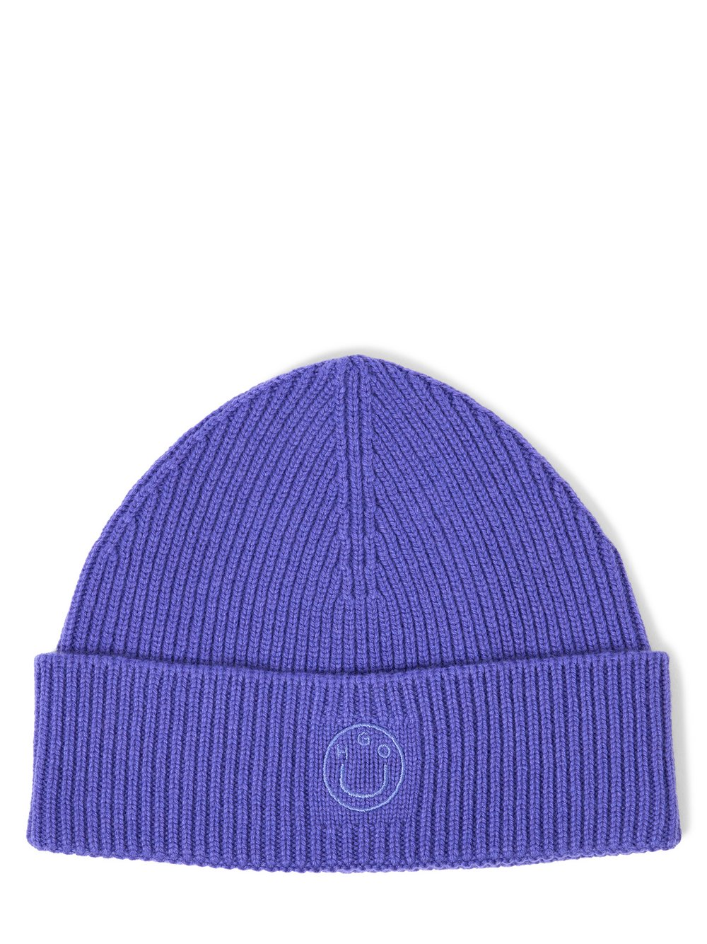 HUGO BLUE Damska czapka z wełny dziewiczej Kobiety lila, ONE SIZE