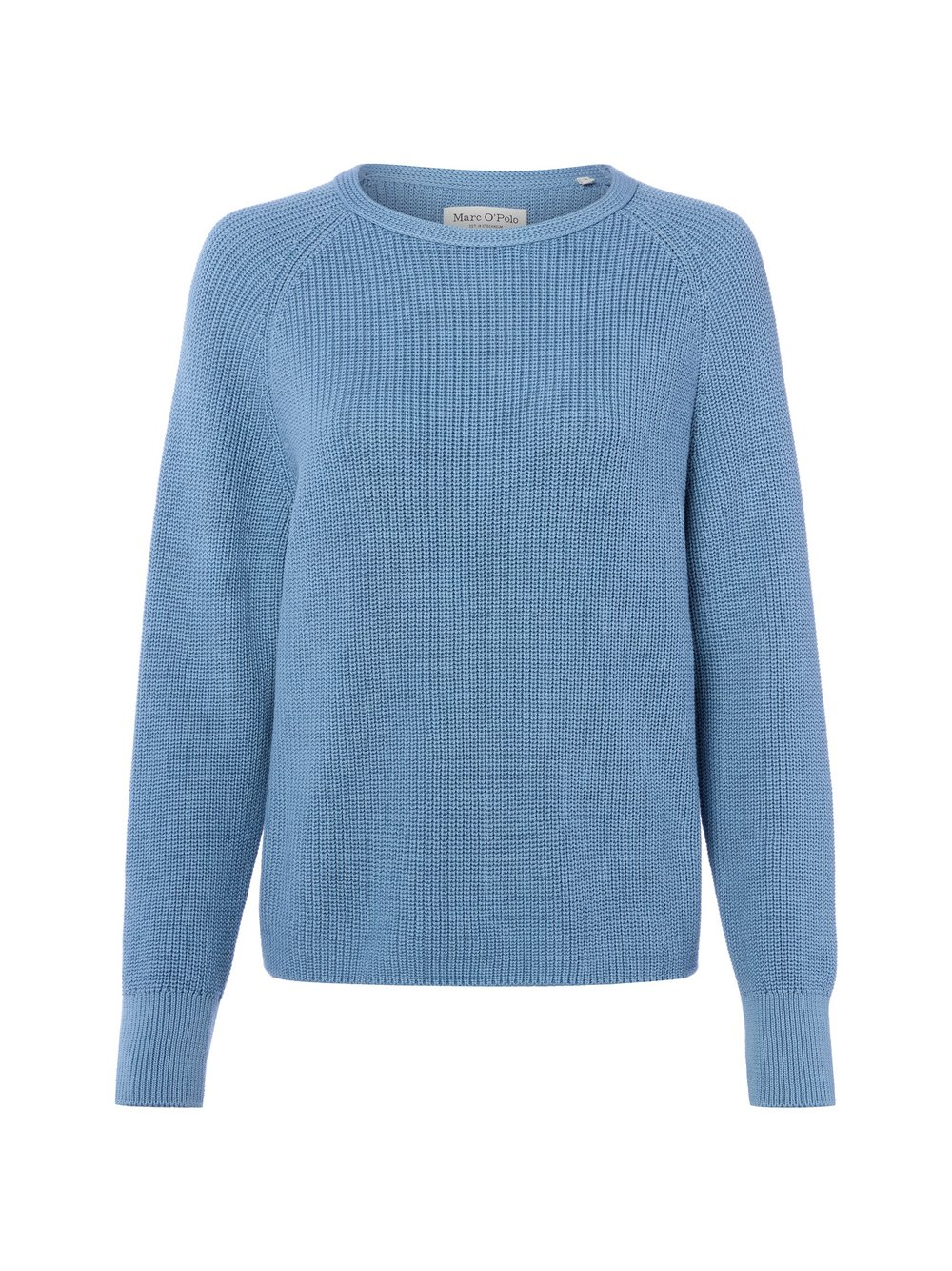 Marc O'Polo Sweter damski z dzianiny Kobiety Bawełna niebieski, M