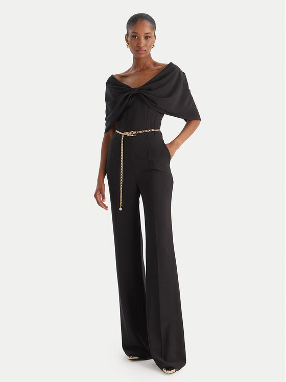 Babylon Kombinezon E00067 Czarny Regular Fit