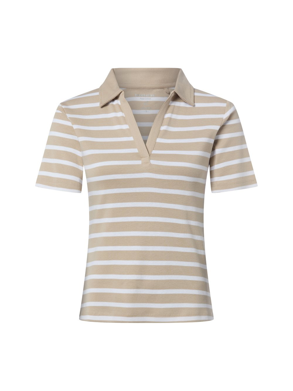 brookshire Damska koszulka polo Kobiety Bawełna brązowy, XXL