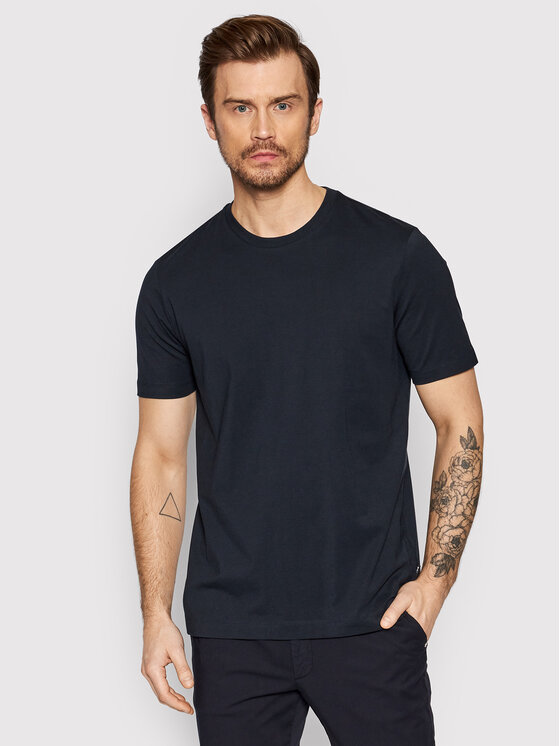 Boss T-Shirt Thompson 02 50468972 Granatowy Regular Fit
