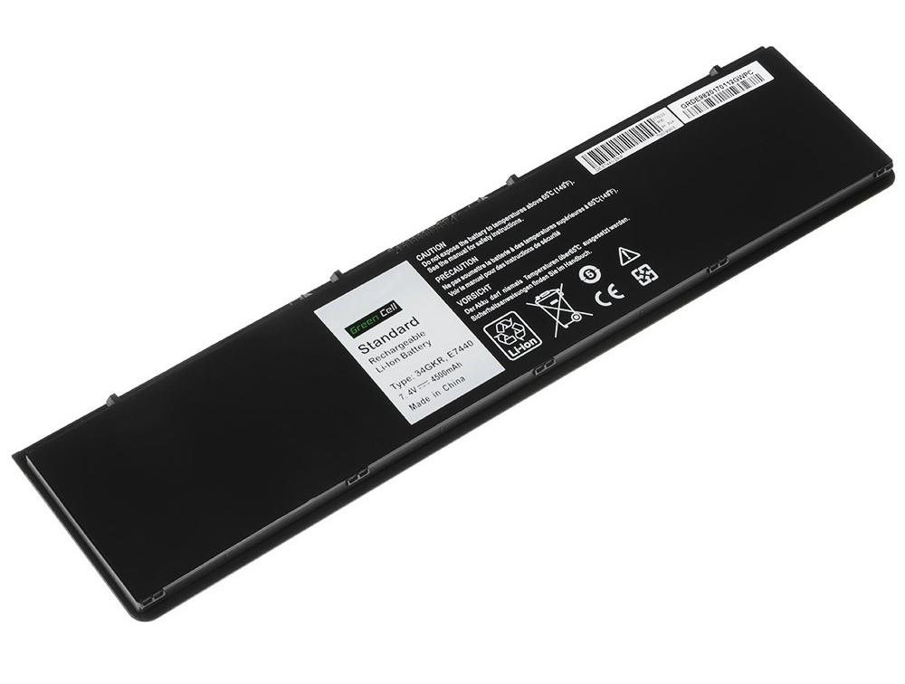 Bateria Green Cell do Dell Latitude E7440 34GKR F38HT 4 cell 7,4V