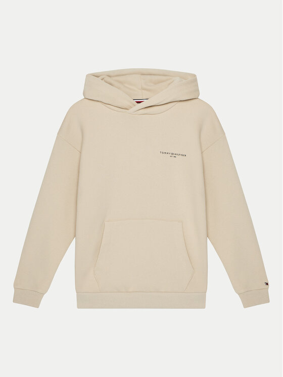 Tommy Hilfiger Bluza KS0KS00595 Beżowy Regular Fit