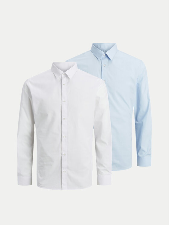 Jack & Jones Komplet koszul Joe 12182995 Kolorowy Slim Fit