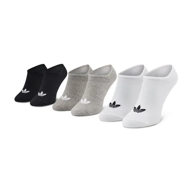 Zestaw 3 par niskich skarpet unisex adidas