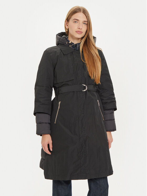 Liu Jo Sport Kurtka przejściowa TF4126 T2600 Czarny Regular Fit