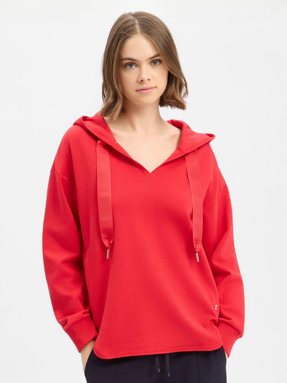 JOOP! Damski sweter dresowy - Tristani Kobiety czerwony, 40