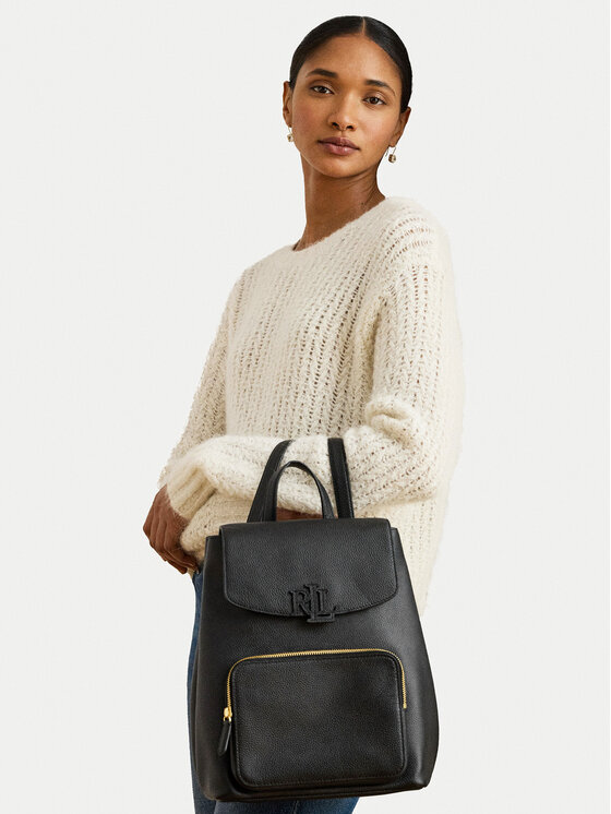 LAUREN RALPH LAUREN Plecak Medium Cameryn 431969355002 Czarny