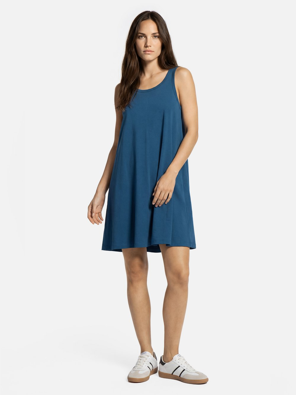 Marc O'Polo Denim Damska sukienka z dżerseju Kobiety Bawełna (100%) niebieski, M